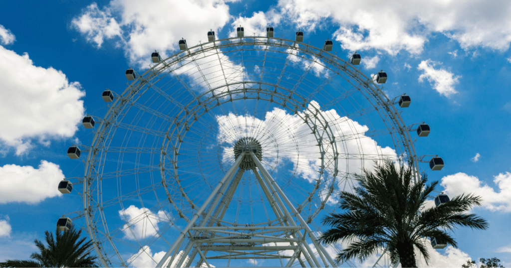 orlando eye ferris wheel things to do florida